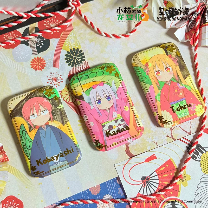كوباياش دراجون جيرل توهرو كنا كوباياشي سلسلة السنة الجديدة سكوت ديكور مغناطيس الثلاجة هدية #1