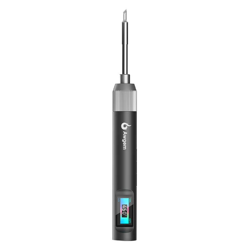 80W Digital Electric Soldering Iron Kit Temperature Adjustable 220V 110V Welding Tool Ceramic Heater Soldering Tips For Rework