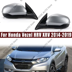 Car Rearview Mirror For Honda Vezel HRV XRV 2014 2015 2016-2019 Folding Electric 8PIN 76208-T7J-H01 76258-T7J-H01