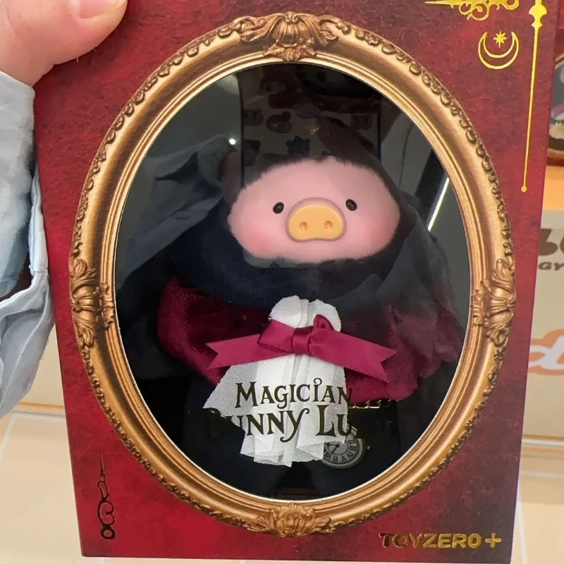 Lulu The Piggy Magician Bunny Lulu Vinyl Face Plush Anime Figure Keychain Surprise Bag Pendant Action Figure Statue Toy Gift New