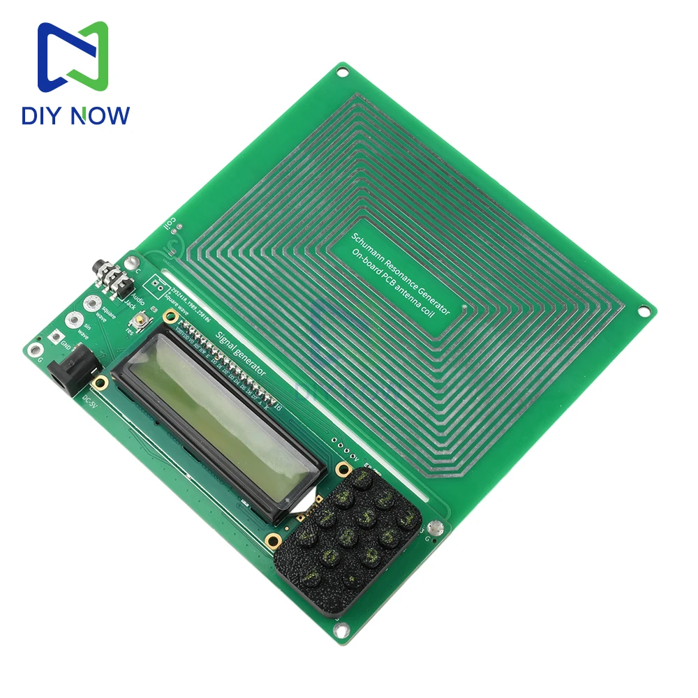 0.01Hz~100000Hz FM Schumann wave generator Digital circuit pure sine FM signal generator Power supply interface Dc 5.5*2.1