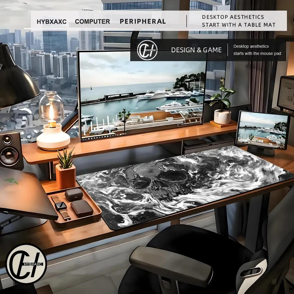 Deskmat Kawaii Gaming Anime Mouse Mats Pad on The Table Gamer Accessories Big Art Mouse Pad Computer Mouse Carpet Keyboard Pad