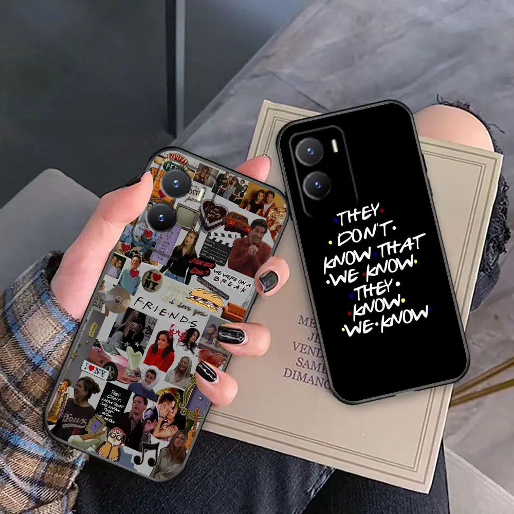 TV Show Yinuoda Central Perk Friends Case For VIVO Y100 Y93 Y78 Y77 Y76 Y72 Y50 Y51 Y36 Y35 Y28 Y27 Y22S Y21 Y20 Y17S Y16 Case