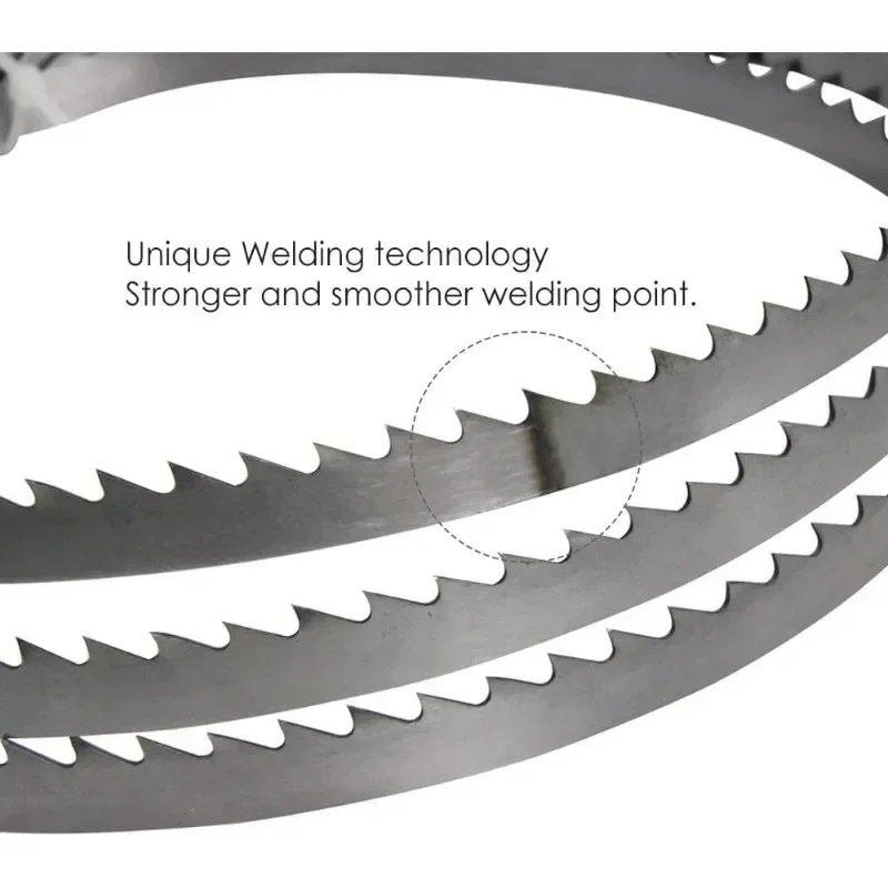 4 Stuks Sk5 Lintzaagblad 1400 Mm Lintzaagbladen 1400 Mm 8Mm 0.5Mm 6T Tpi Voor Houtbewerking