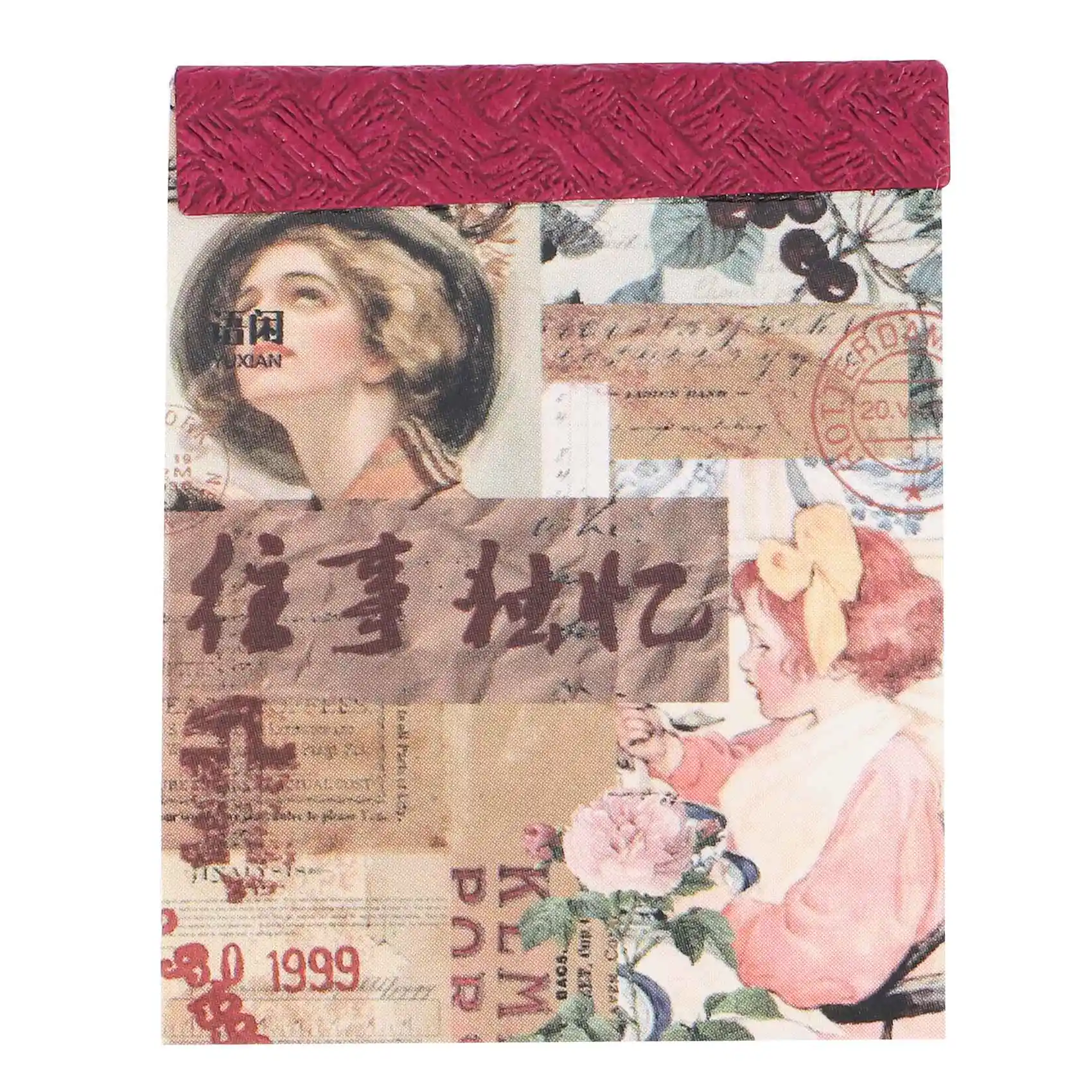 ABJF-400Pcs Junk Journal Vintage DIY Material Paper Journaling Supplies Scrapbooking Paper Retro Decorative Journal Supplies