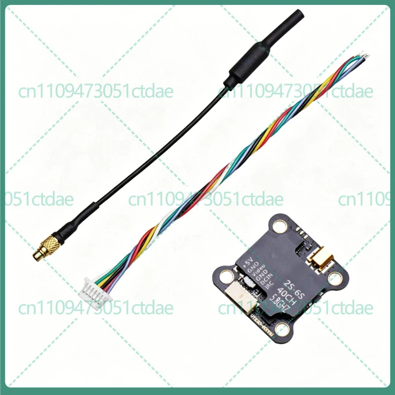 

1-5pcs For JHEMCU VTX20-600 Mini FPV Video Transmitter 600mW 2-6S IRC PitMode 20x20mm