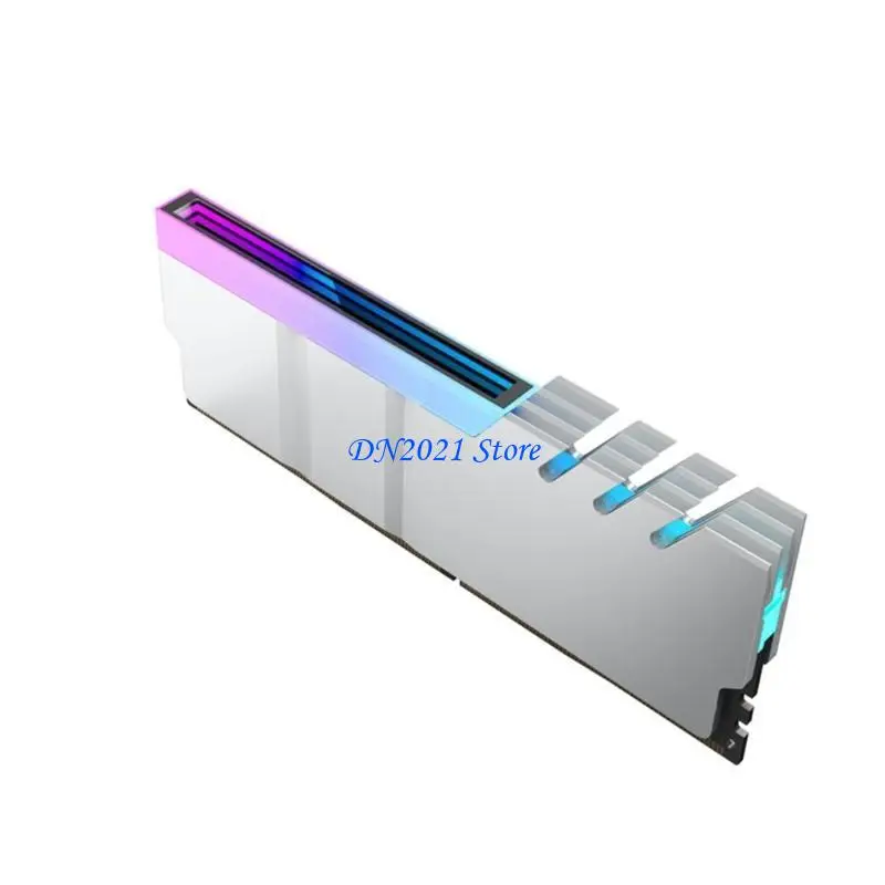 

F3KE Heatsink Cooler Memory Cooling Heat Sink Synchronous ARGB Light Radiator Small & Lightweight Heatsink Cooler
