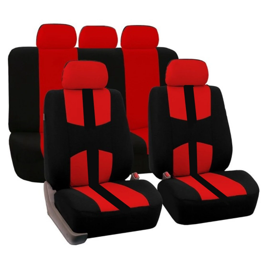 

9Pcs Car Universal Front And Rear Seat Cover Seat Cover Decoration