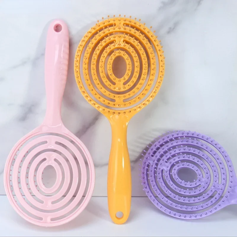 Children's Hair Brush Untangling Comb Girls Hair Scalp Massage Comb Hairbrush Bristle Nylon Women Wet Curly Detangle Hair Brush