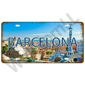 Tấm kim loại đăng ký thành phố Pháp, tấm cổ điển, dấu hiệu Lata, trang trí tường, trang trí quán bar, Tattog, Pháp, Lyon, Label Legber, Post Art 10 Tháp bán hàng chính Pen Eiffel - №10