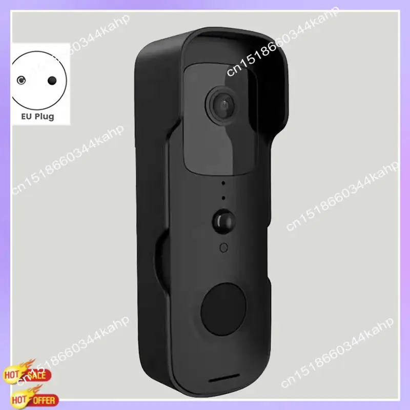 clcu-tuya-smart-wifi-video-doorbell-with-1080p-hd-night-vision-camera-waterproof-door-viewer-for-home-security-eu-plug