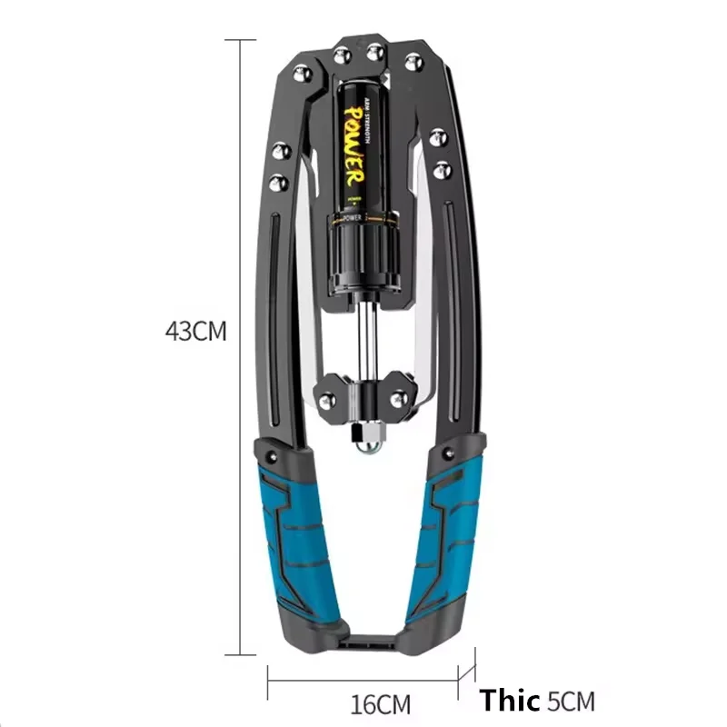 Small Land Fitness Arm Strength Equipment for Adult 200kg Steel Carbon Spring Exercise Bar Custom Logo