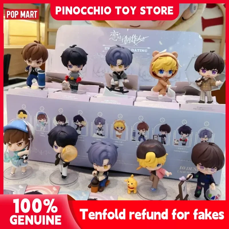 

Оригинальная фигурка POPMART Love Producer Victor из серии Dating, коллекционная игрушка-сюрприз, трендовый настольный декор, подарок