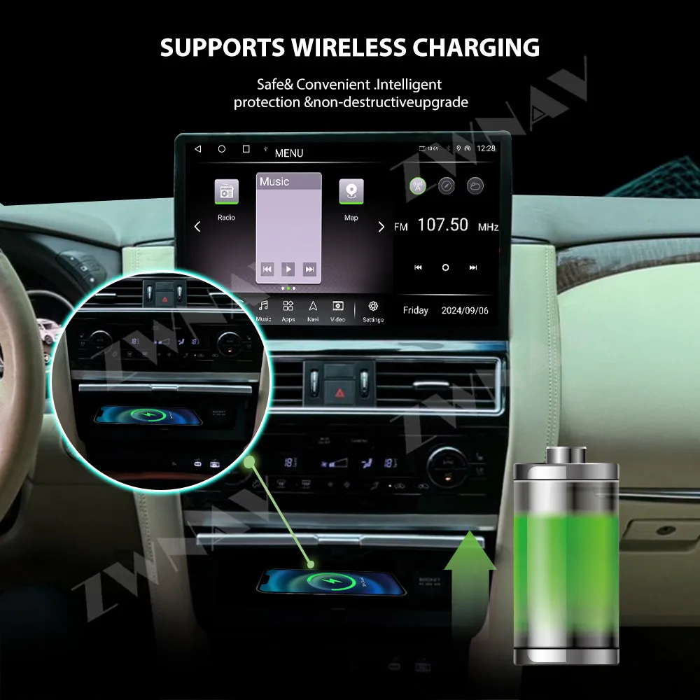 Supports Wireless Charging 16.9