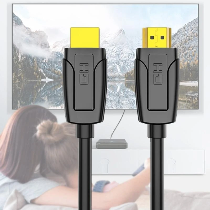HDMI2.0 Cable Video Cable Compatible para Monitores 4K60Hz Dispositivo juego 83cf