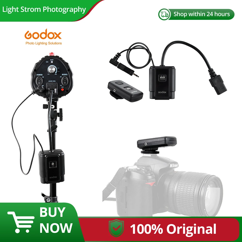 Godox DM-16 Wireless Trigger Receivers for Studio Strobe Flash for Canon Nikon Olympus Pentax Cameras  (Receiver Only)