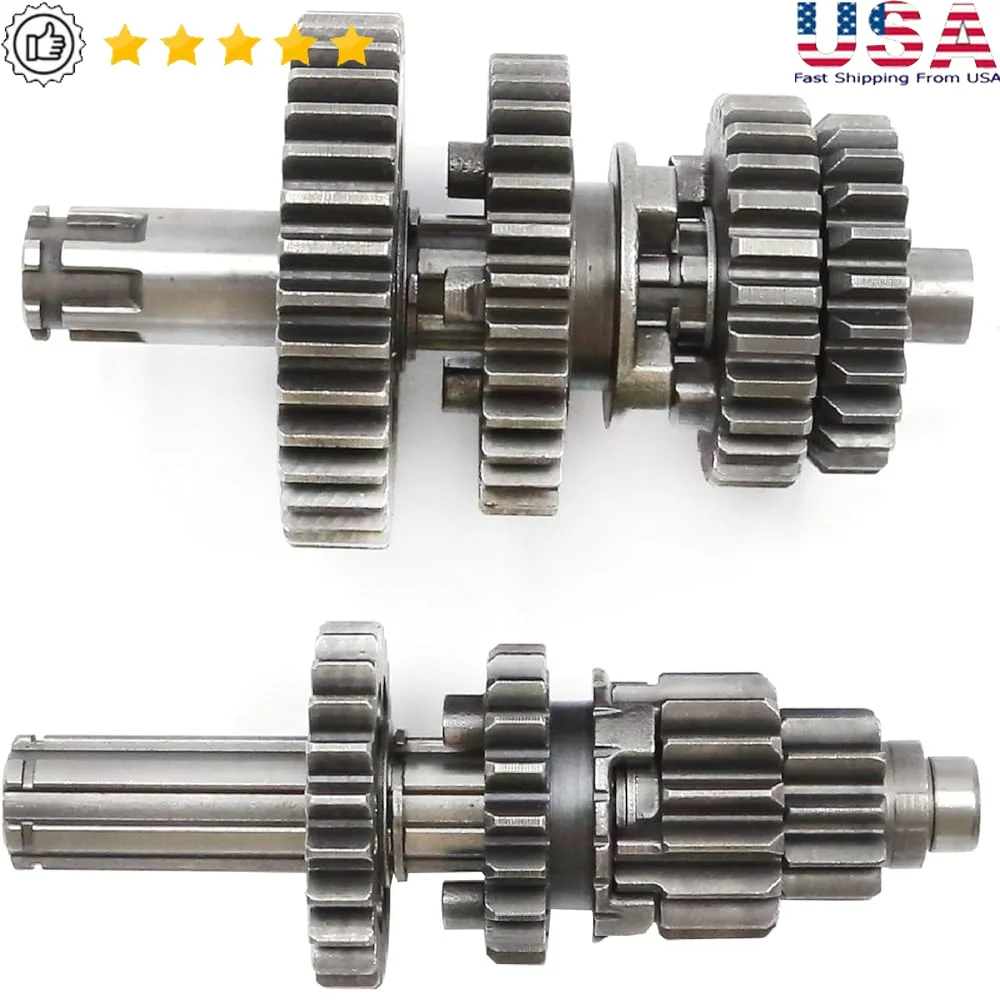 

Replacement Main Counter Shaft Parts YX110 YX125 Motorcycle Transmission Gear Box 110cc 125cc Off-Road Performance