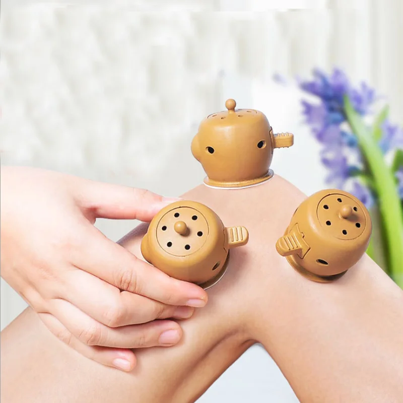 new Moxibustion treasure Moxibustion massage moxa and stickers  moxa boxes Warm moxibustion instrument