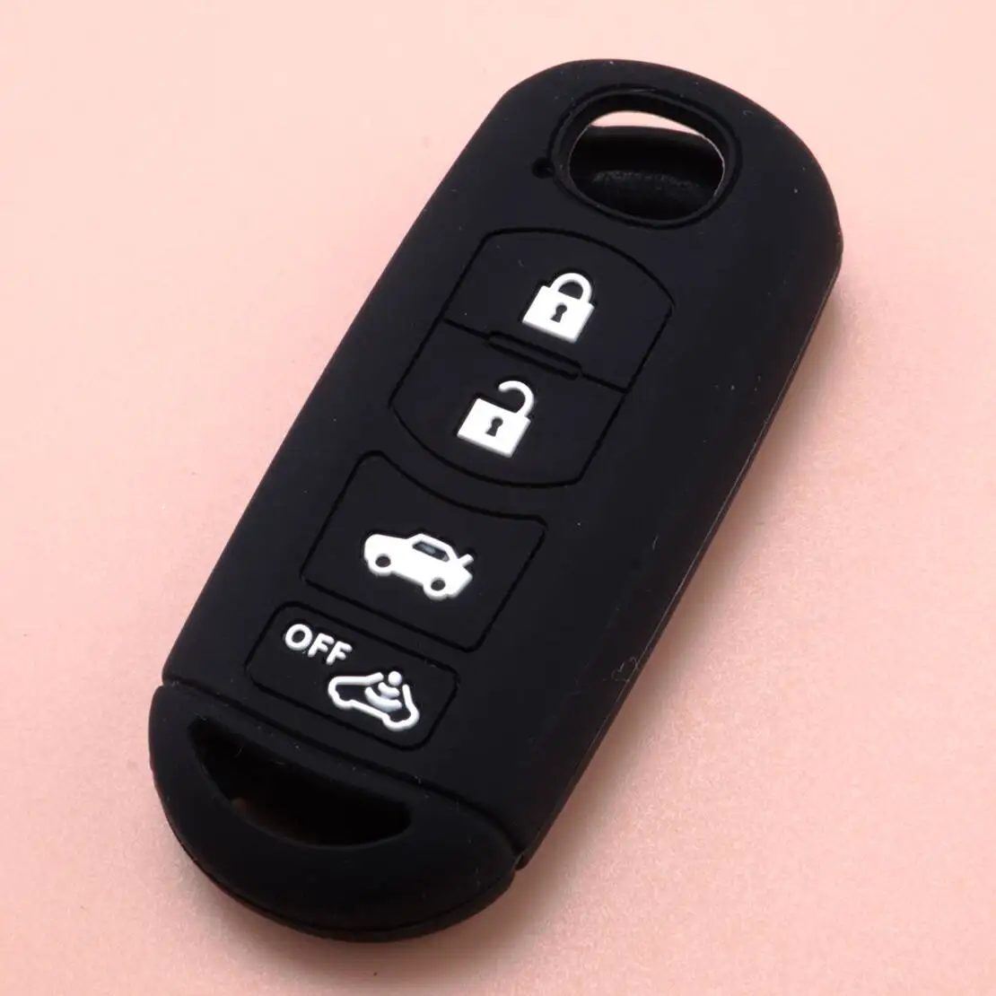 Black 4 Buttons Sil… - image