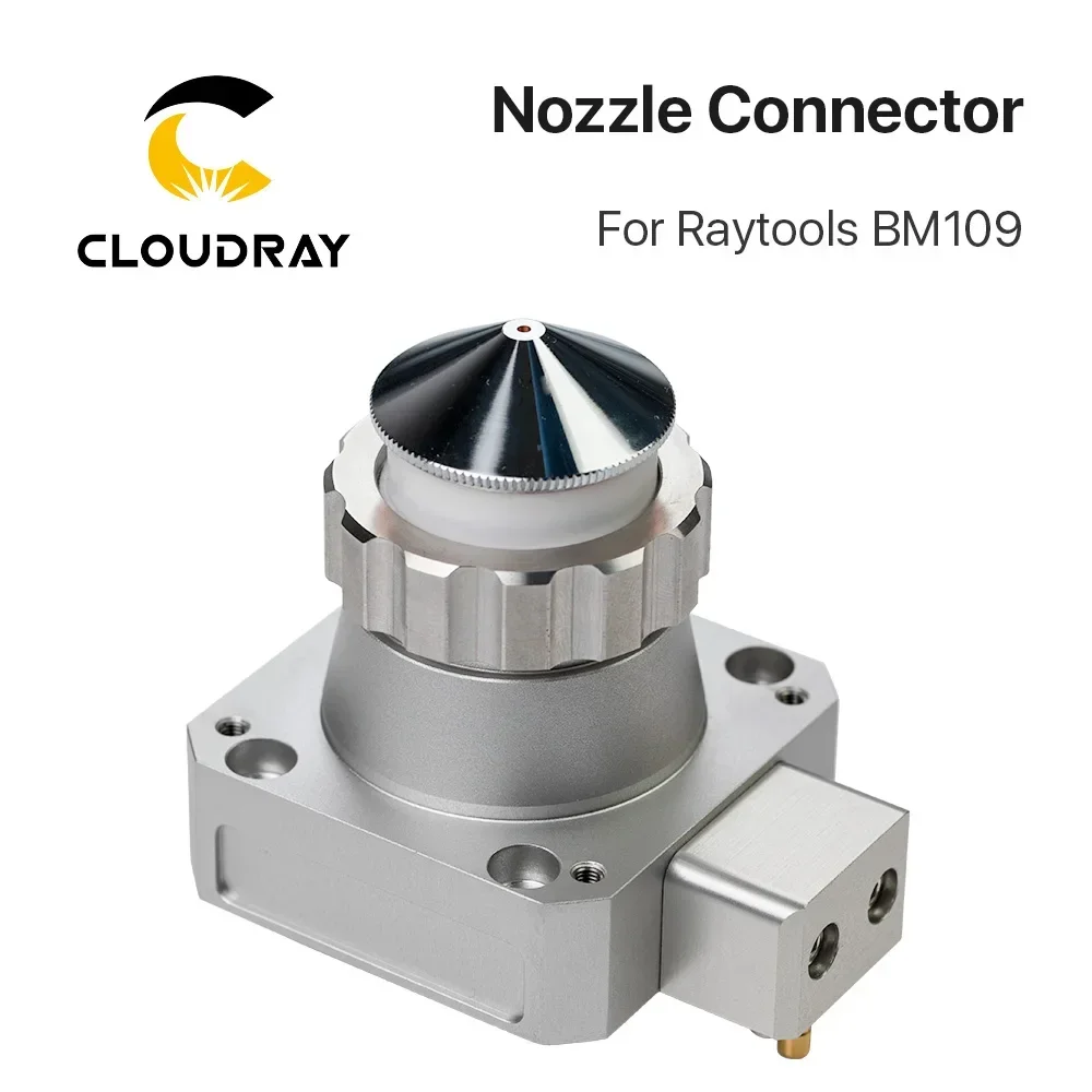 Cloudray BM108 ノズル コネクタ Raytools ヘッドと互換性あり耐久性と信頼性の高い機器アクセサリ