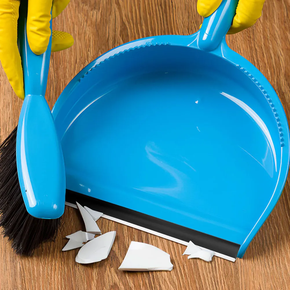 4Pcs Dustpan Rubber Edge Replacement For Industrial Cleaner Strips Compact Flexible Lip Garbage Shovels Repair