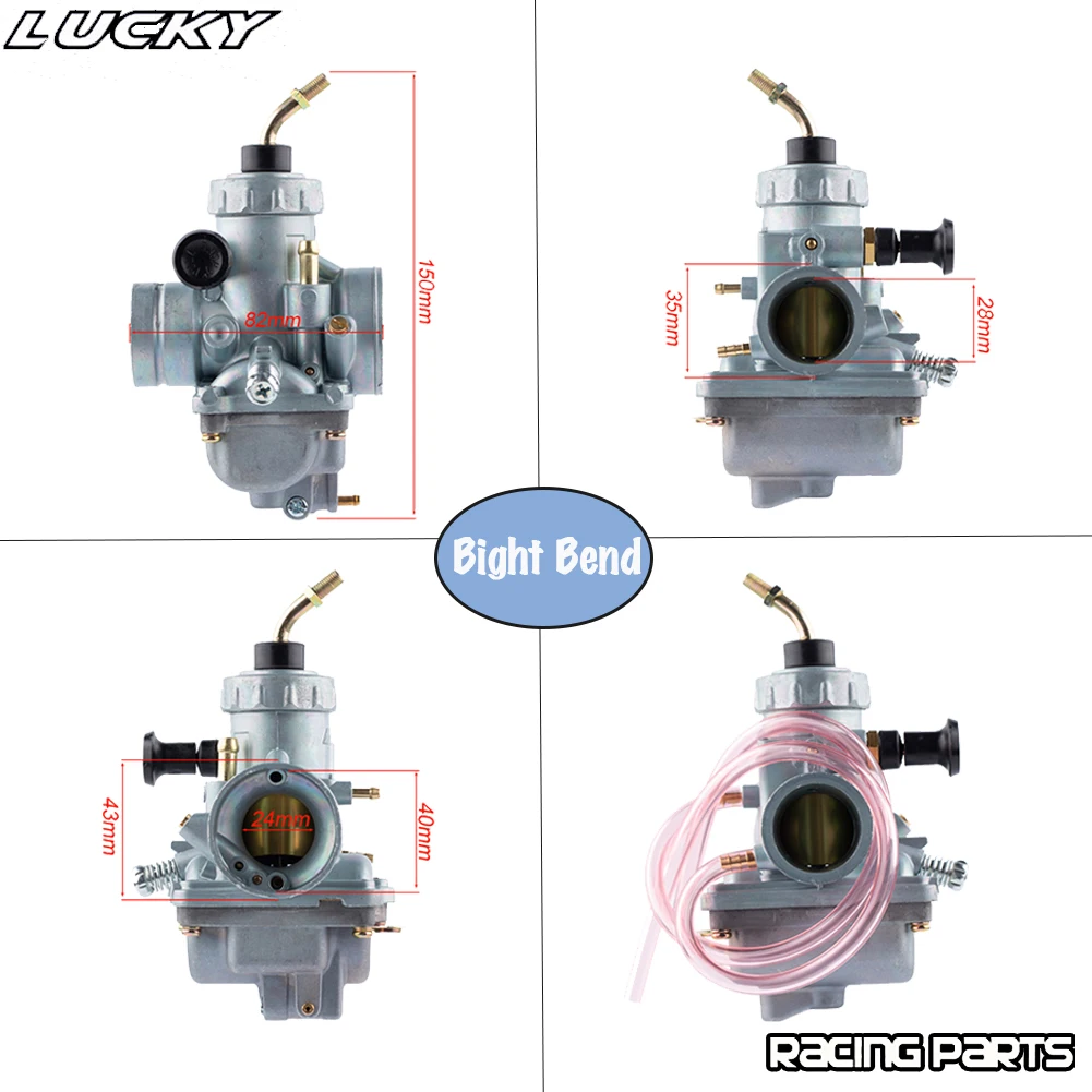 For Yamaha DT125 RX125 DT RX RT 100 125 125LC 125MX MX100 MX175 TZR125 2-Stroke Motorcycle 28mm Carburetor Carb For Mikuni VM24