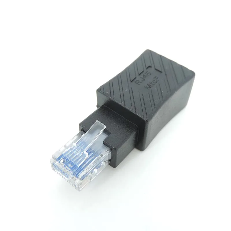 Адаптер-удлинитель RJ45 «штырь-гнездо» Cat5/6 Ethernet LAN