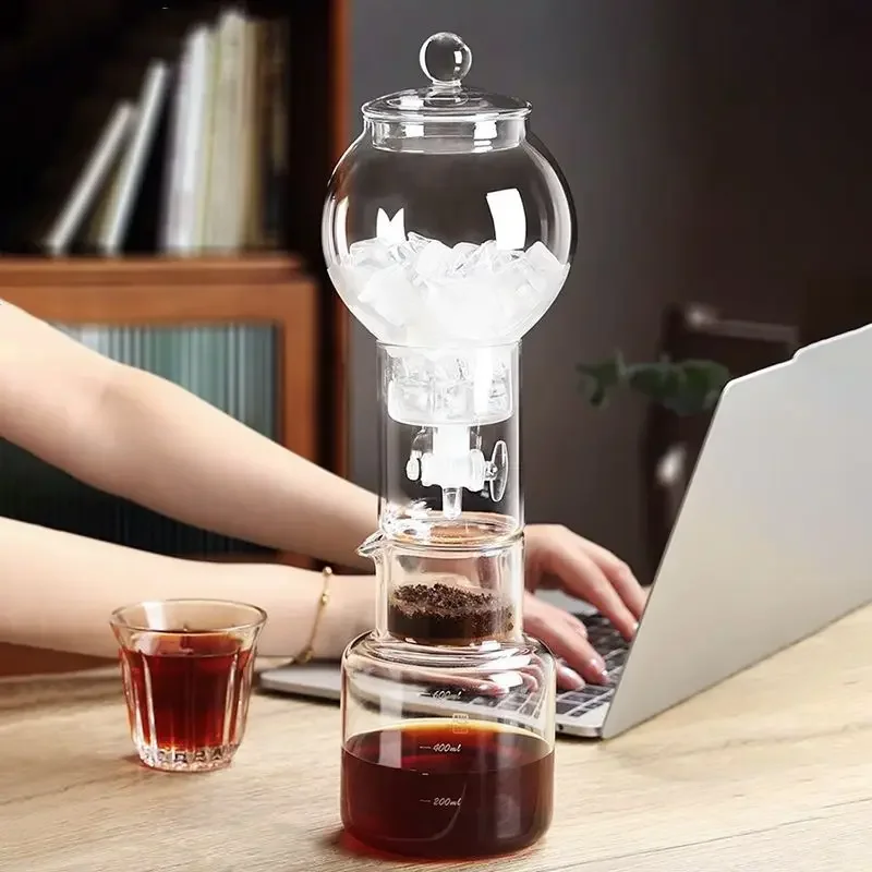 Cold Brew Coffee Pot Set with Filter Glass Dripper ICED Coffee Pot Maker High Quality Specialized Barista Accessories Espresso