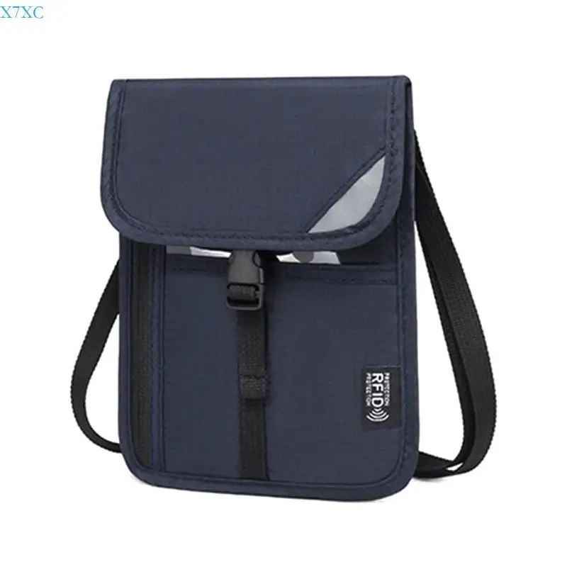 

X7XC Travel Neck Wallet and Holder with RFIDS Blocking Travel Neck for Women Men Size Gifts