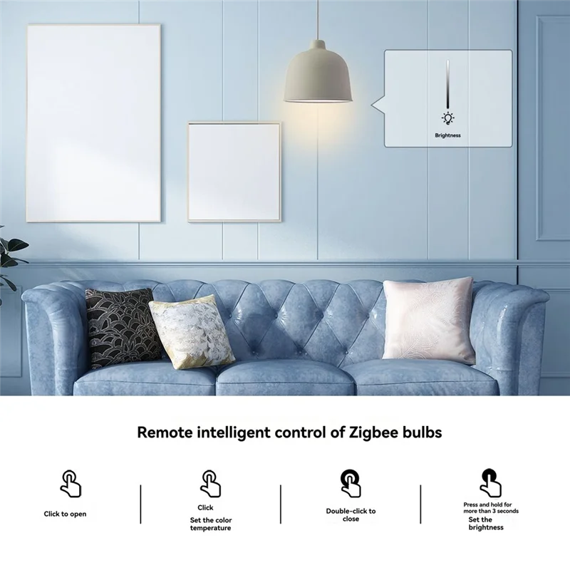 

3CGRO-Tuya Zigbee умный беспроводной кнопочный переключатель 2 шт. пульт дистанционного управления мультисценарный переключатель автоматизации сценарий