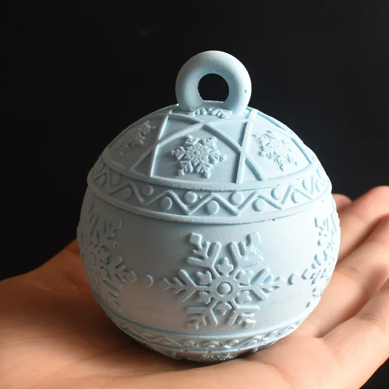 

Рельефная рождественская чашка для свечей с ягодами Холли, силиконовая форма, подсвечник в виде снежинки, силиконовая форма, форма для изготовления цемента, бетона, гипса