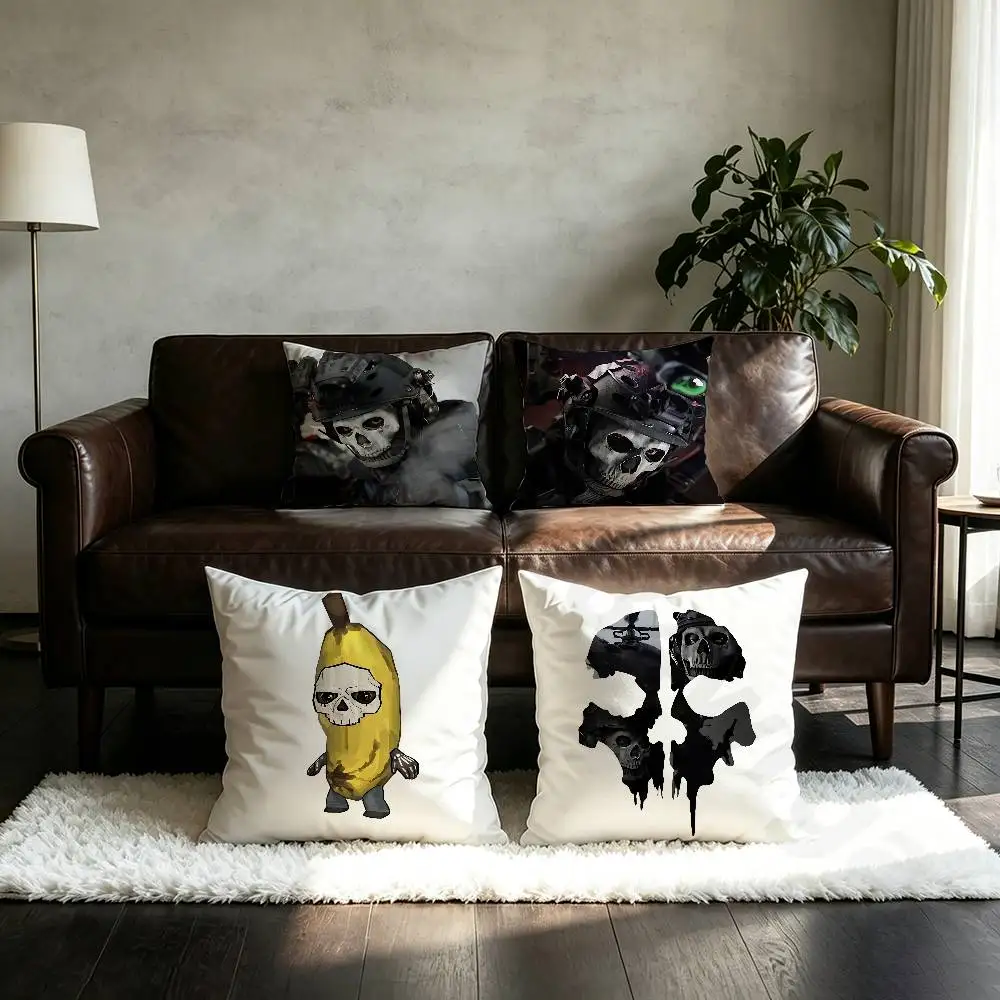 Game COD Call Of D-Duty Ghost pillow cover living room sofa cushion cover bedroom room bed pillow cover home decoration