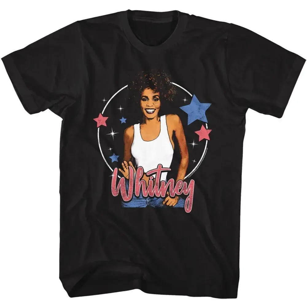 Whitney Houston Stars Music T Shirt