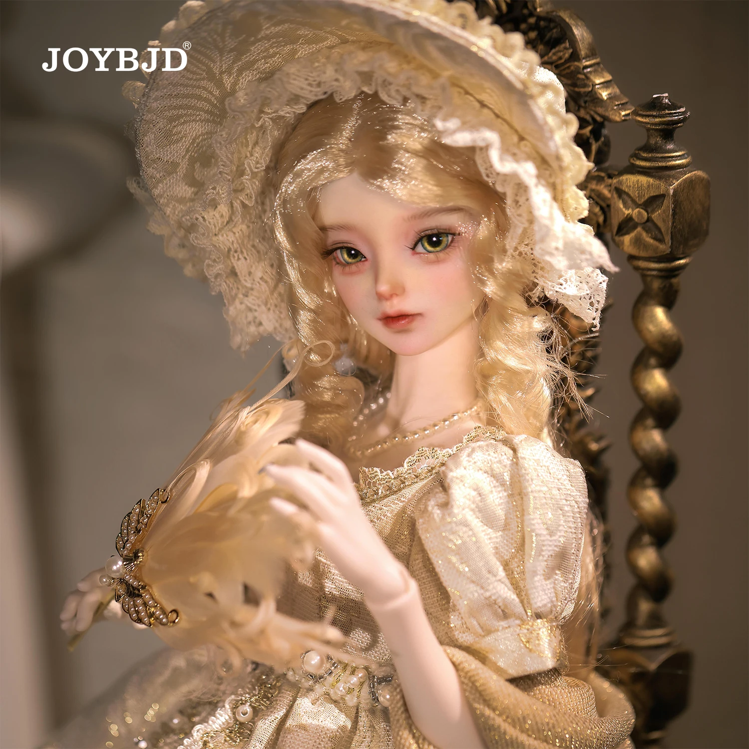 

JOYBJD 1/4 Shimmer BJD FullSet D Vintage Court Articulated Doll Handmade Outfit MSD Resin Toy Ball Jointed Doll
