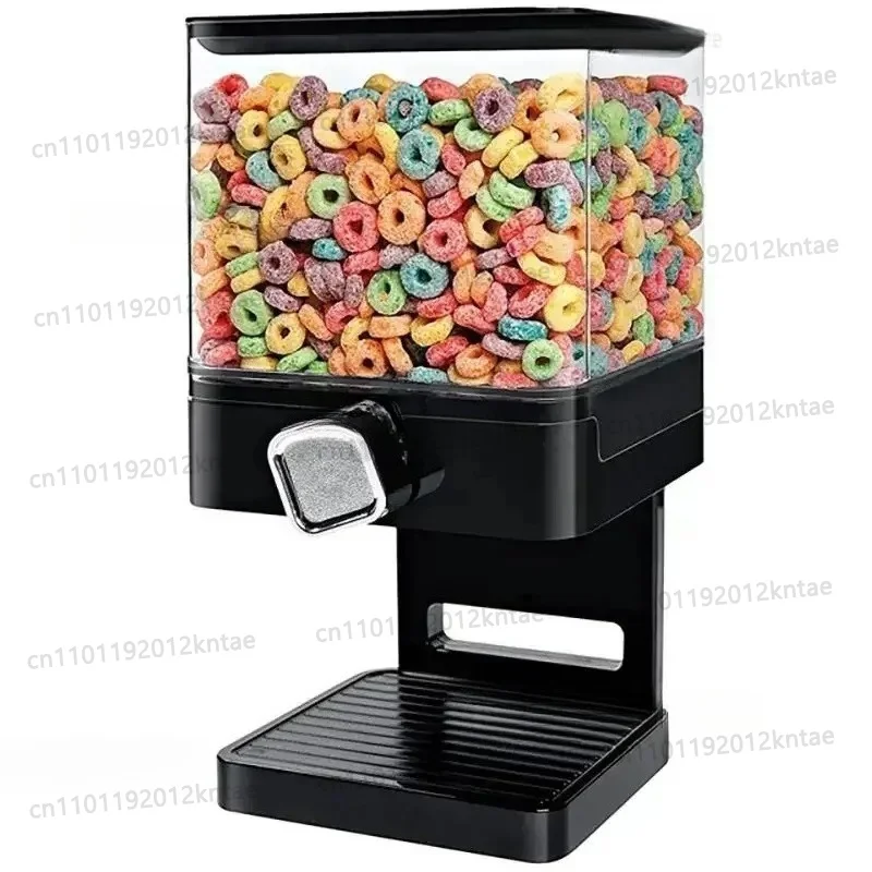 3.7L Grain Dispenser Tank Cereal Machine Food Cans Storage Box Dried Fruit Snack Can Container Home Kitchen Storage Jars