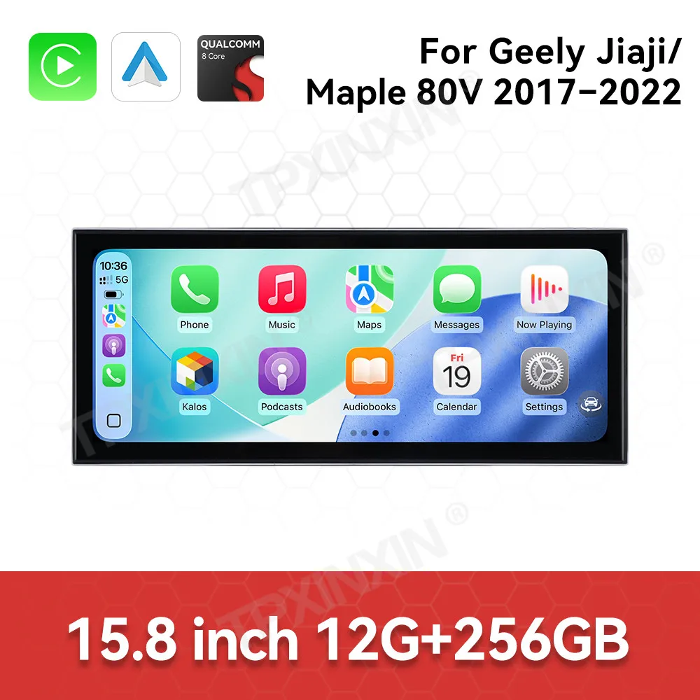 

Автомобильные аксессуары, радио для Geely Jiaji Maple 80V 2017-2022, Android, GPS-навигация, мультимедийный стереоприемник, головное устройство, автономный режим