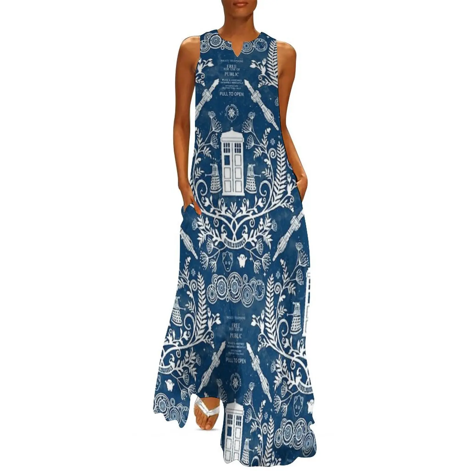

Who Damask Long Dress dresses for women clothing women summer 2025 dresses for woman sexy dress for women