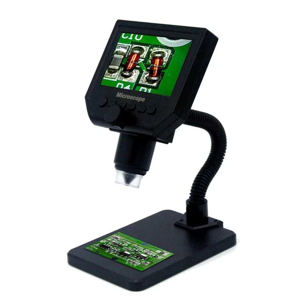 Zz لإصلاح ثنائي الفينيل متعدد الكلور المحمول شاشة 4.3 بوصة مجهر رقمي USB لاسلكي مع حامل أنبوب سانكي #3