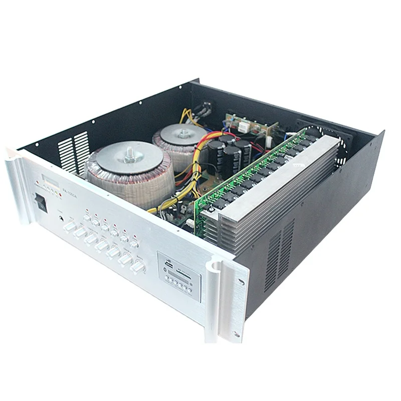 Wholesale PA System Alarm Amplifier 3U Power Amplifier 1000watt