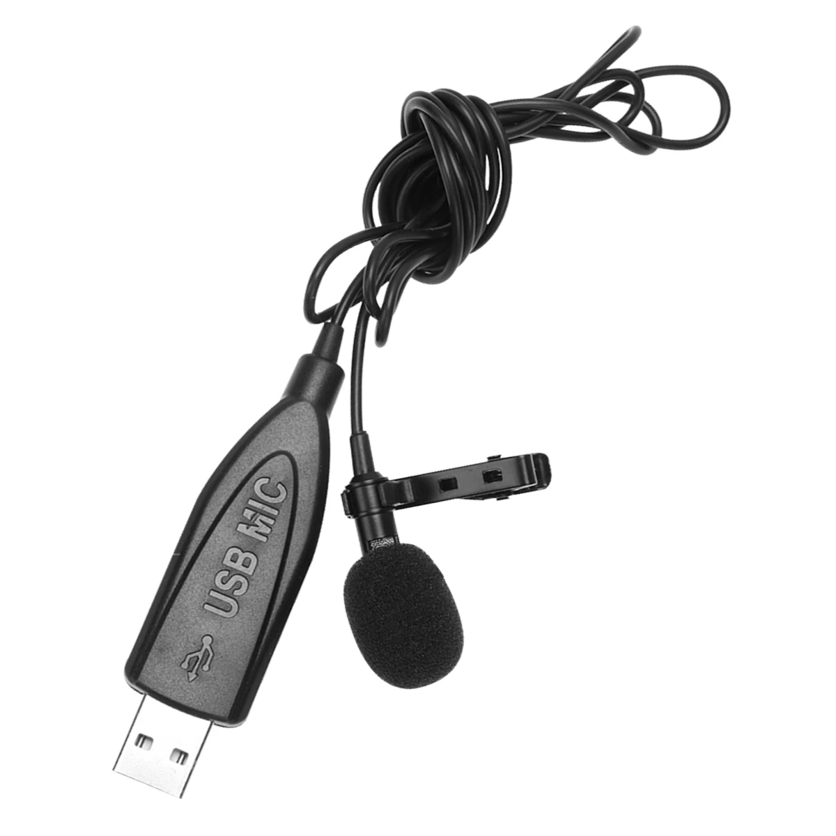 

Mini Microphone 150cm Long Single Core Shielding Wire Durable APS Metal USB Computer All Brands Gaming Recording
