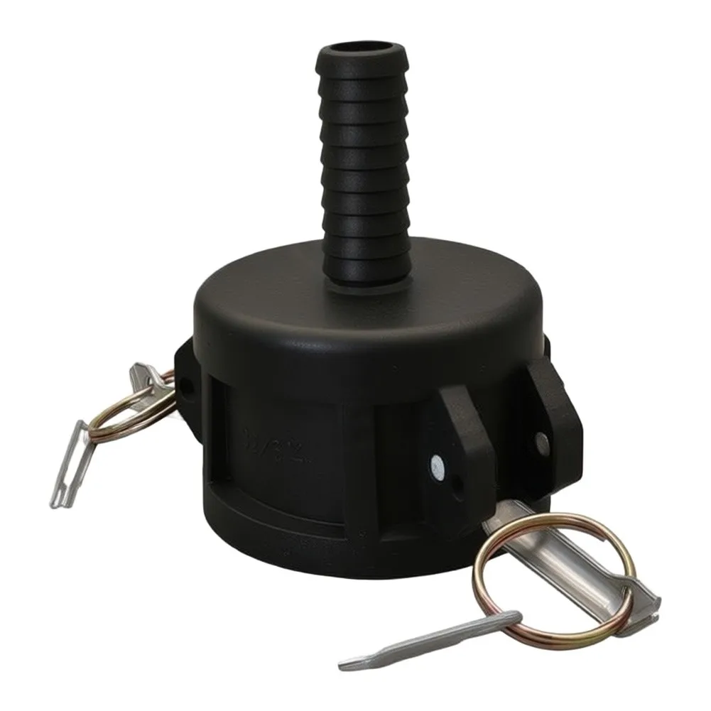 2 Inch Camlock Drain Adapter for IBC Tote Tanks Designed for Secure For Garden Hose Attachment and Reliable Sealing