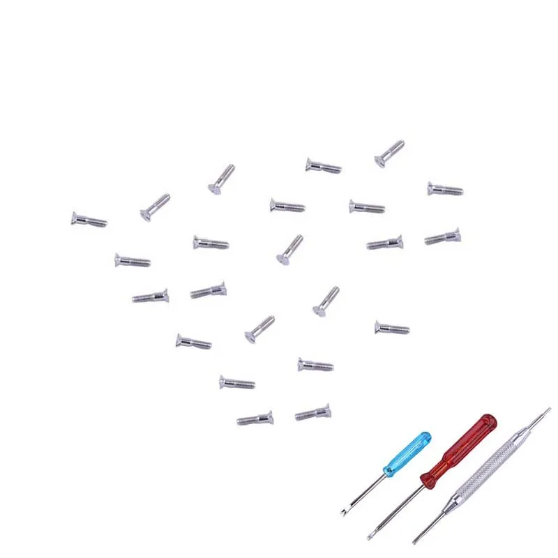 إكسسوارات الساعة 304 مسامير فولاذية كاملة كلمة واحدة متوافقة مع ساعة Hublot الخلفية بخط واحد من الفولاذ المقاوم للصدأ مفك براغي بكلمة واحدة