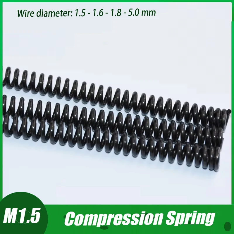 

Extra Long Compression Spring Spring Steel BIack Y-shaped Pressure Springs Wire Diameter 1.5 Length 110-150mm Can Be Customized