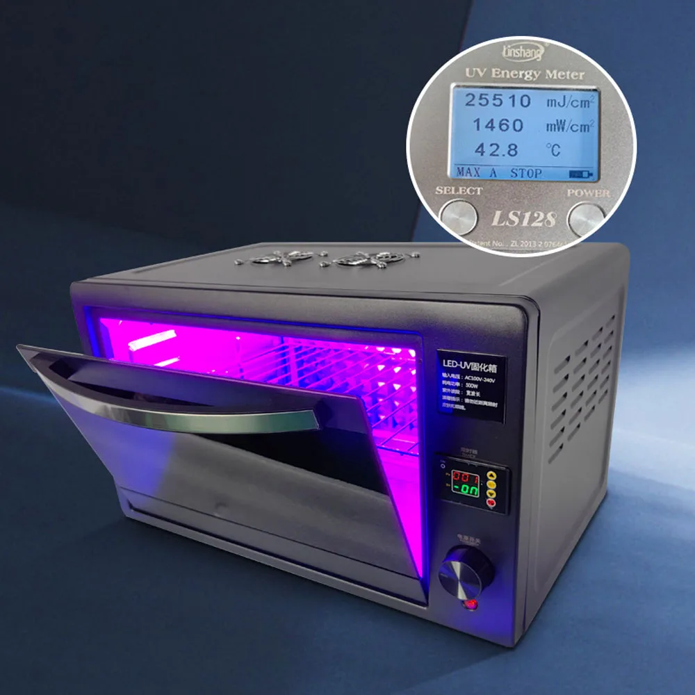 

5000W UV curing lamp Box 395nm 405nm 365nm shadowless UV glue curved surface flexible screen mobile phone maintenance OCA oven