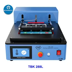 TBK 288 Built-in Pump Vacuum LCD Screen Separator Fully Automatic Intelligent Control Screen Removal Tool for iPhone 6-15ProMax