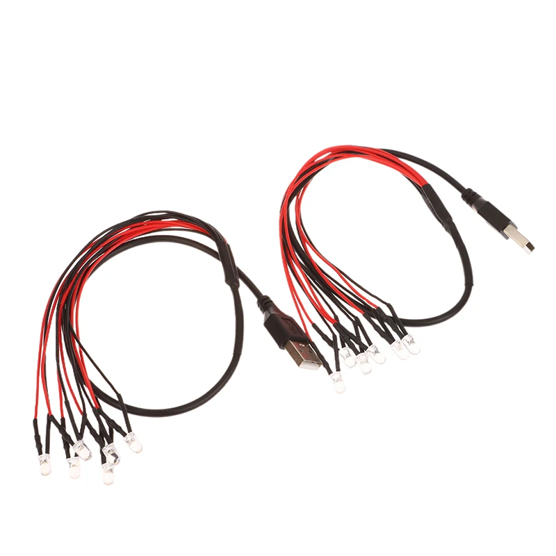 Hot Sale 1 Pcs 2/4/6 LED Beads With USB Port 5V Miniature Super Bright Lamp DIY Model Making For Diorama DIY Handmade