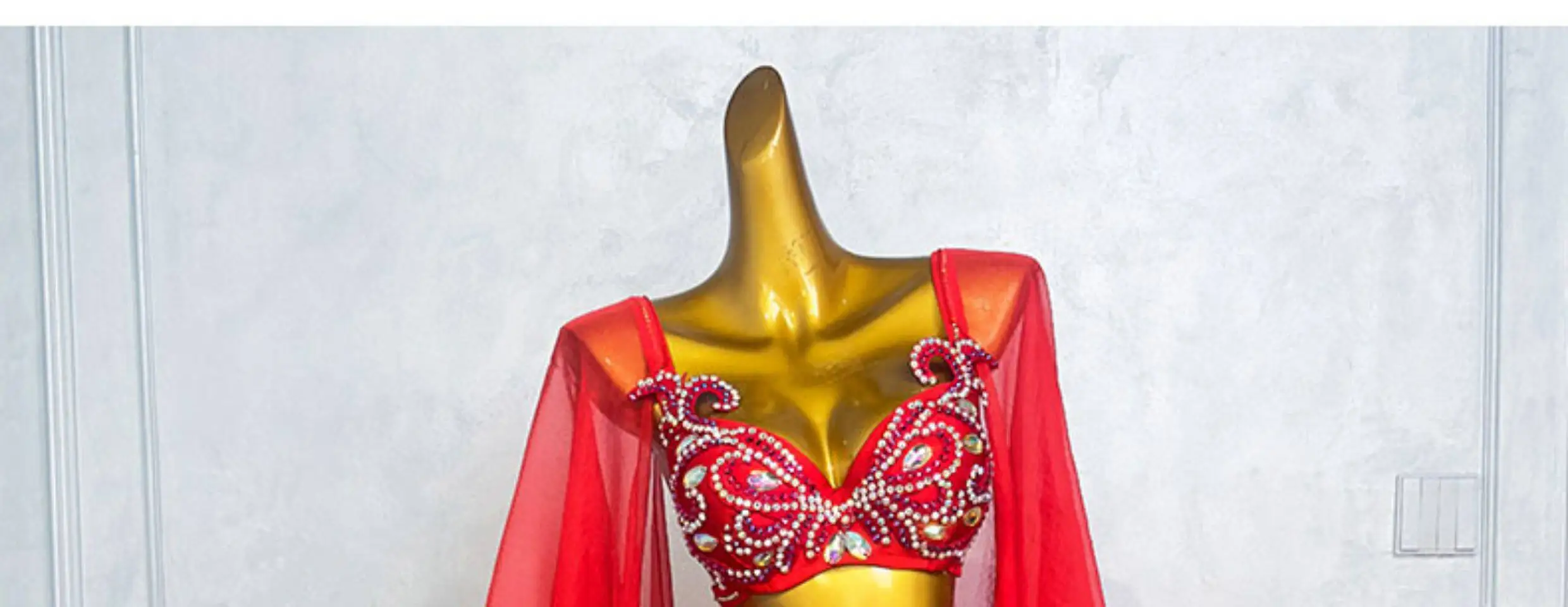 Bauchtanz-Unterrichtskleidung Bühnenkostüm Übungskleidung Orientalisches Damenkleid 2026 Karneval Mädchen Abendtanzkleidung Bauchtanz – Detail 6