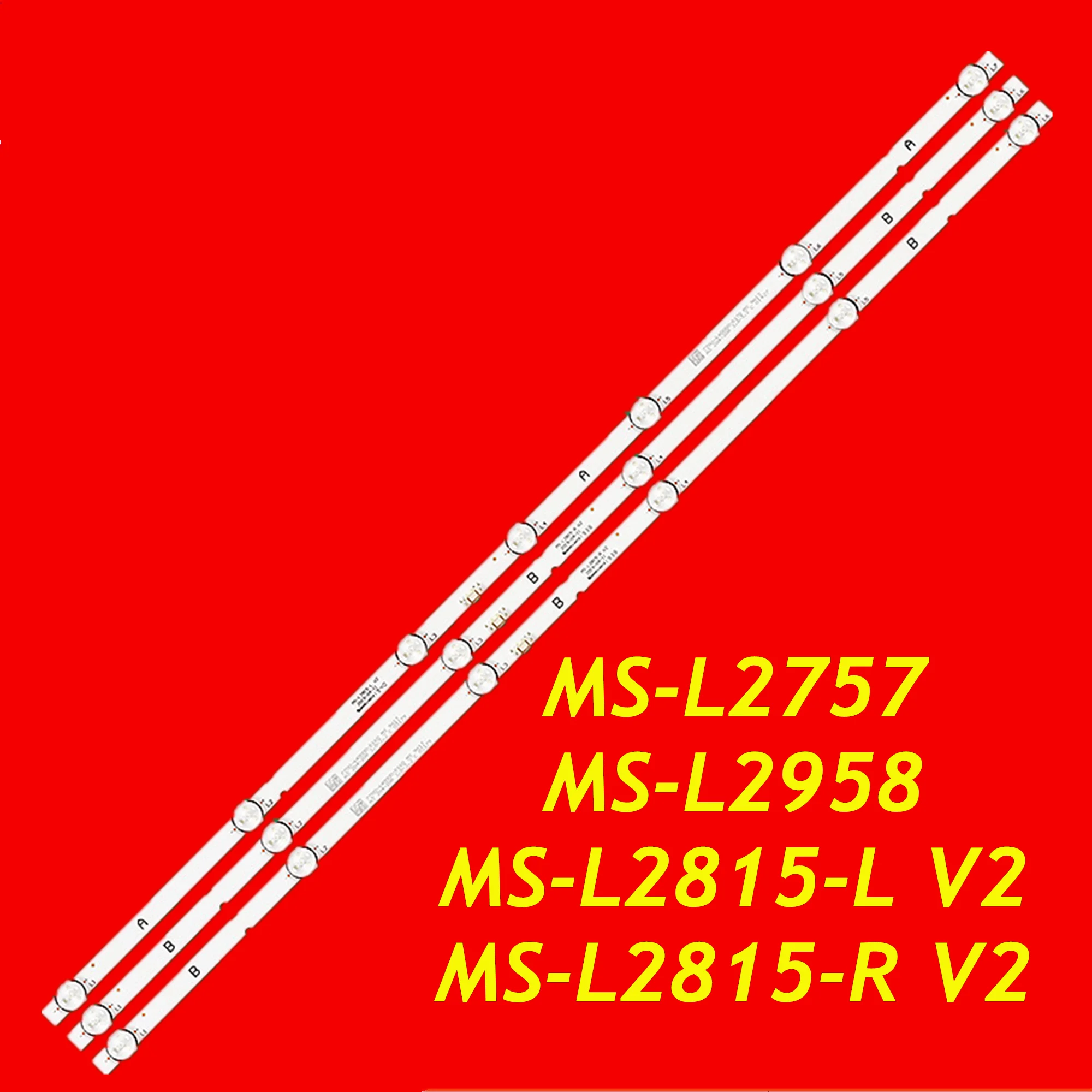 LED Strip for 40E20S 40E392G 40ePlay6100-F SDL400FY(QD0-C00)(39) V400HJ9-PE1 MS-L2757 MS-L2958 MS-L2815-L MS-L2815-R V2