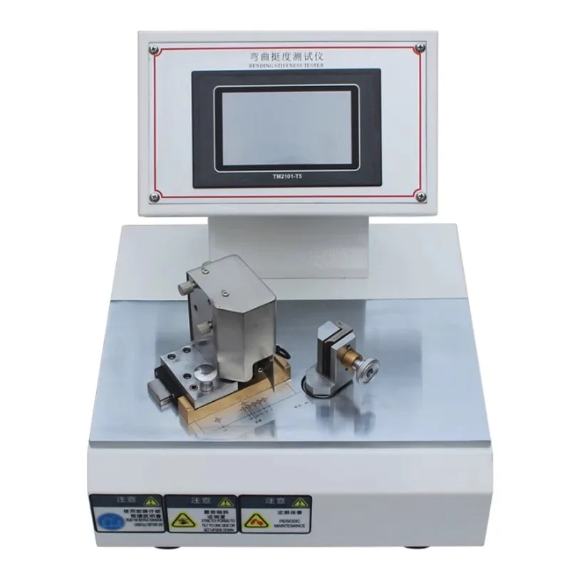 

Microcomputer paper stiffness tester, paper bending resistance tester