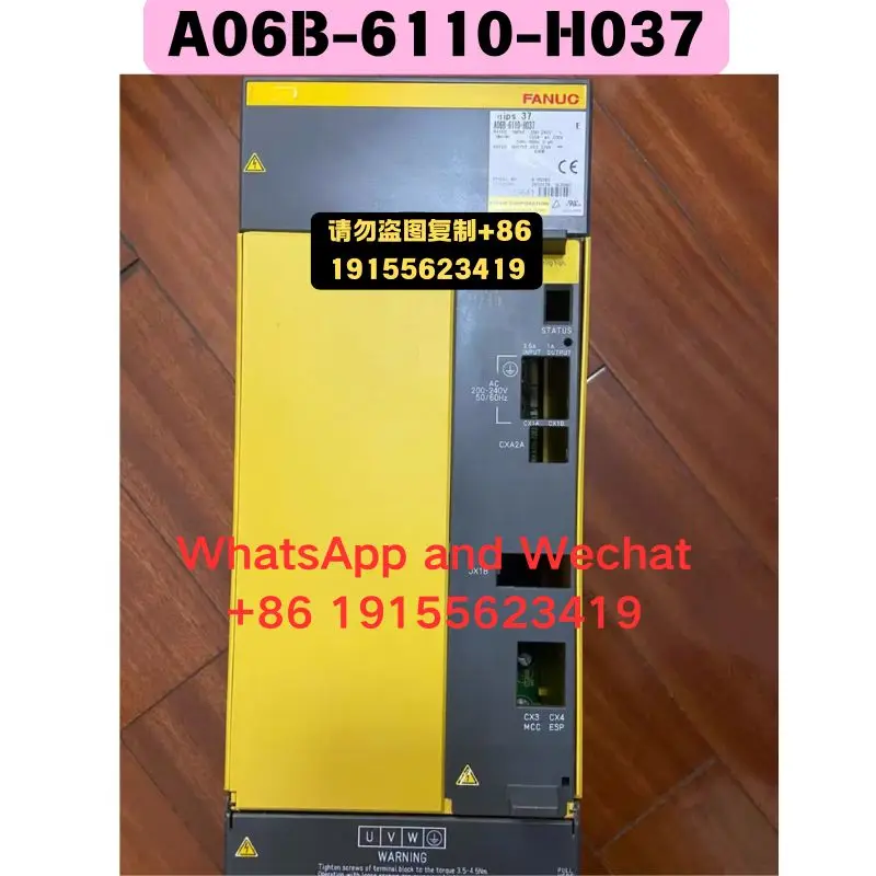 

Б/у драйвер A06B-6110-H037 Функциональный тест ОК Быстрая доставка